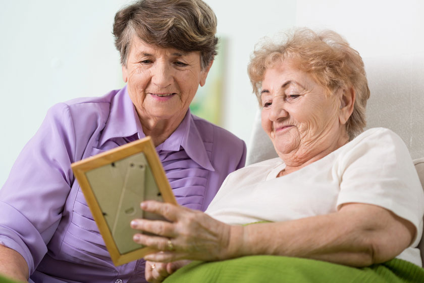 Boosting Seniors' Brain Health by Sharing Stories with Friends