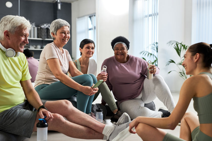 Celebrating National Senior Health and Fitness Day with Friends